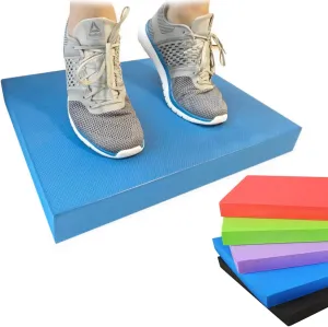 FITNESS MANIAC Balance Pad, X Large Balance Trainer for Stability - Balance Board for Rehab, Foam Mat for Physical Therapy, Kneeling Pad Foam Padding Thick Cushion 19.75" X 15.75"