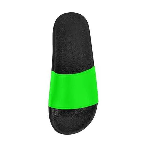 Flip-Flop Sandals, Neon Green Women's Slides