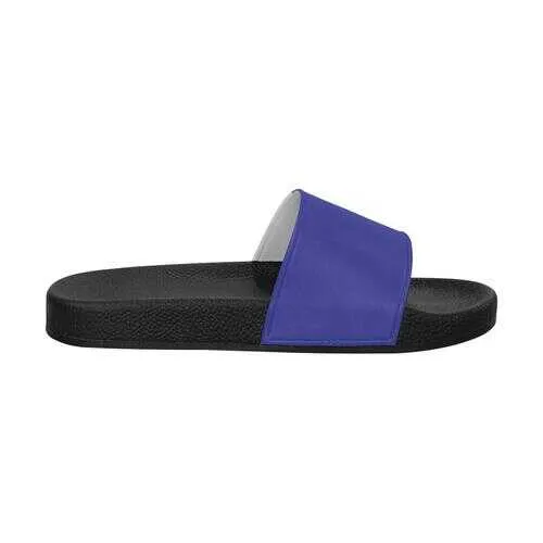 Flip-Flop Sandals, Violet Blue Women's Slides
