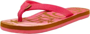 Flojos Elmira Kid's Sandal, Textured Faux Leather Upper W/Fabric Liner