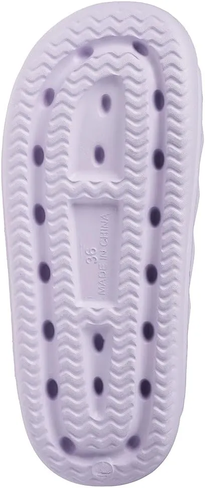Foamwalk Women's EVA and Textured Slide Sandals - EVA Slide Sandal for Women