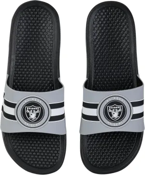 FOCO NFL Raised Stripe Slide Sandal