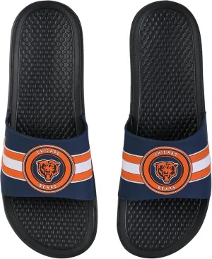 FOCO NFL Raised Stripe Slide Sandal