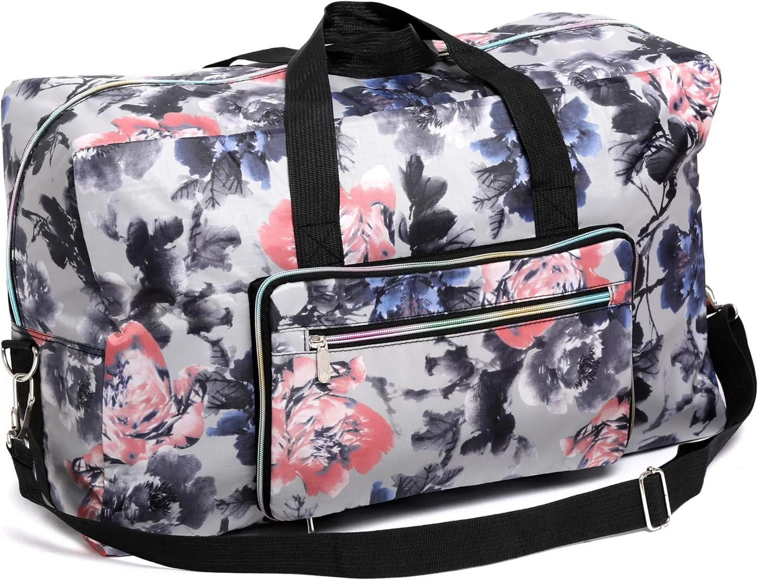 Foldable Large Travel Duffle Bag Waterproof Cute Overnight Carryon Weekender Bag for Women Girl