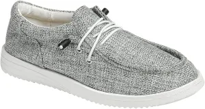 Forever Women Slip-on Lace Up Comfort Casual Lightweight Loafer
