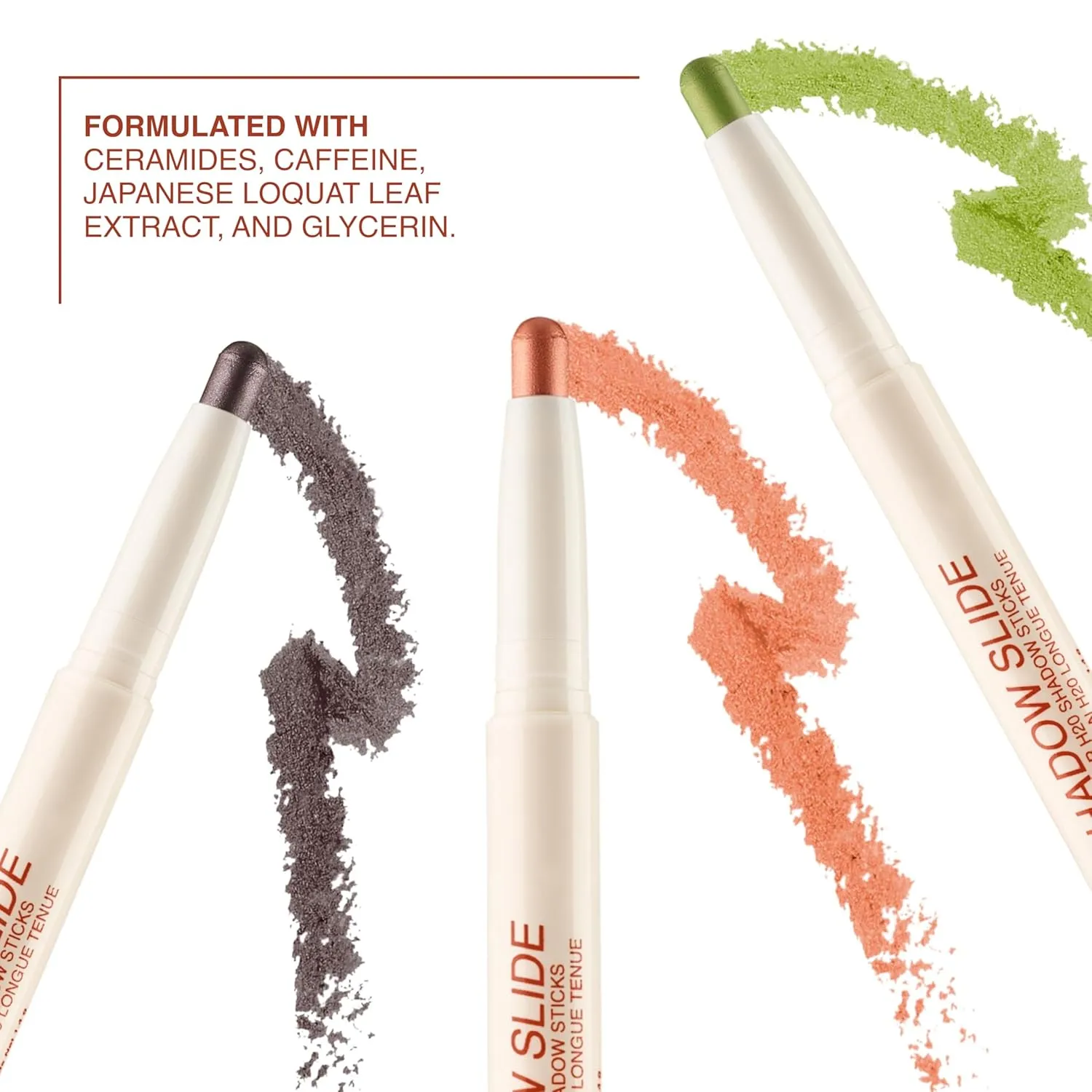 Freck Beauty SHADOW SLIDE Long Wear H2O Shadow Stick – Creamy, Waterproof Eyeshadow Crayon, Highly Pigmented, Smudge-Resistant, Easy Glide for All-Day Wear | DEEP DIVE (Cool Toned Gunmetal)