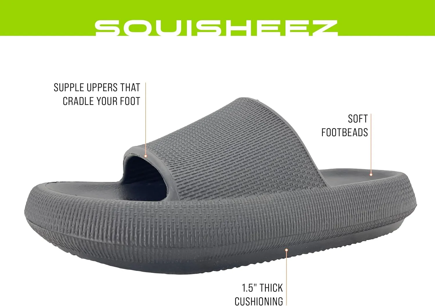 FROGG TOGGS Men's Squisheez Slide Sandal