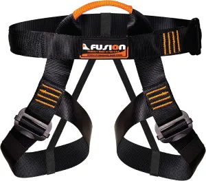 Fusion Climb Centaur Adjustable Half Body Climbing Harness, For Mountaineering, Rock Climbing, Rappelling, Safety Harness, Work Safety Belt, Fire Resucing, Caving, Climbing, Tree Climbing, Zipline