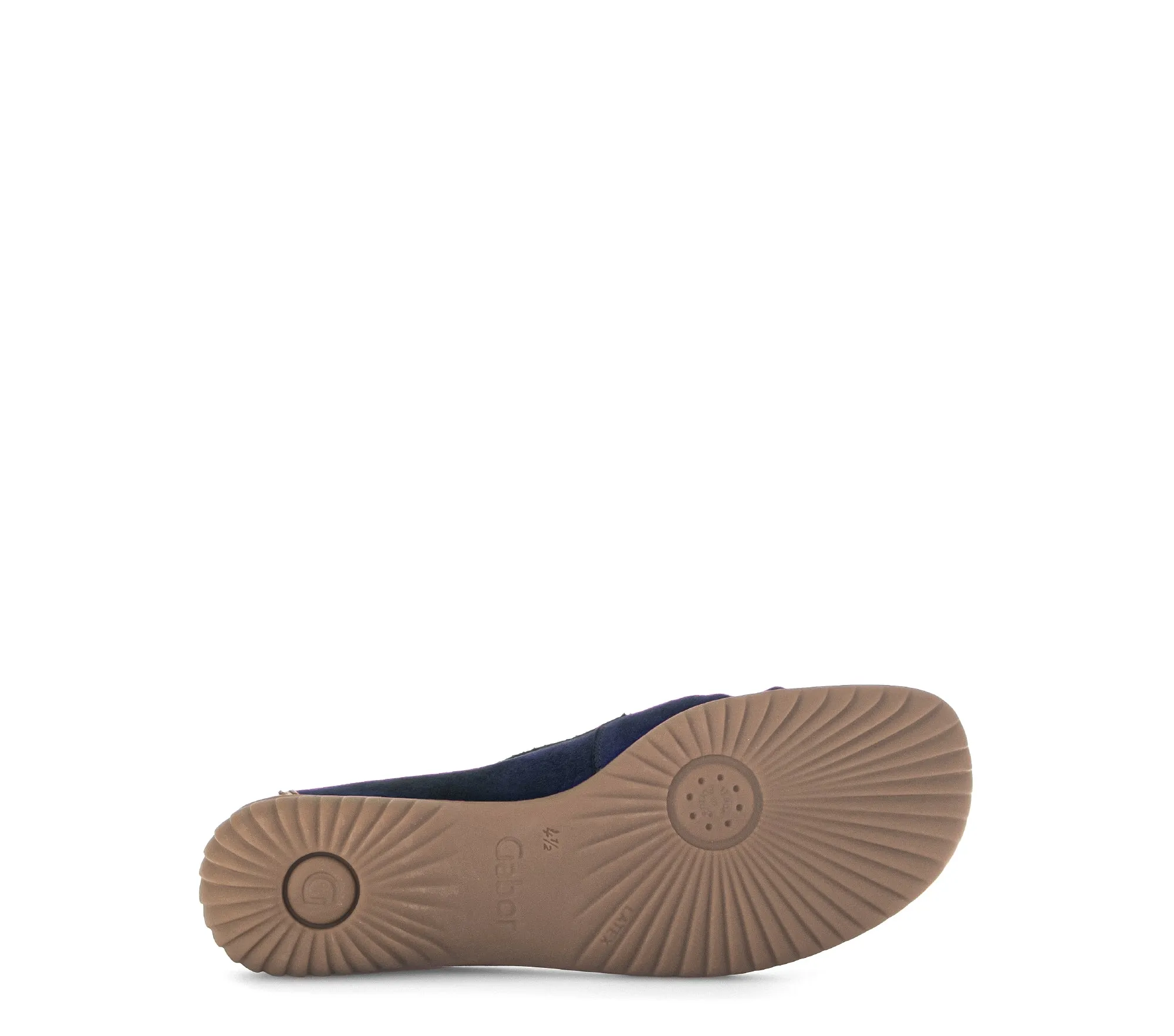 GABOR - 66.090.26 FLAT LOAFER - NAVY/NAVY PATENT