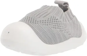 Gerber Baby Girls' Baby Toddler Boy and Girl Stretchy Knit Slip-On Sneaker