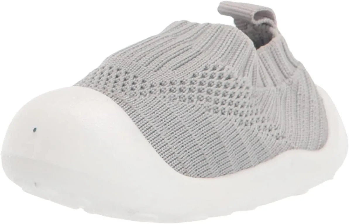 Gerber Baby Girls' Baby Toddler Boy and Girl Stretchy Knit Slip-On Sneaker