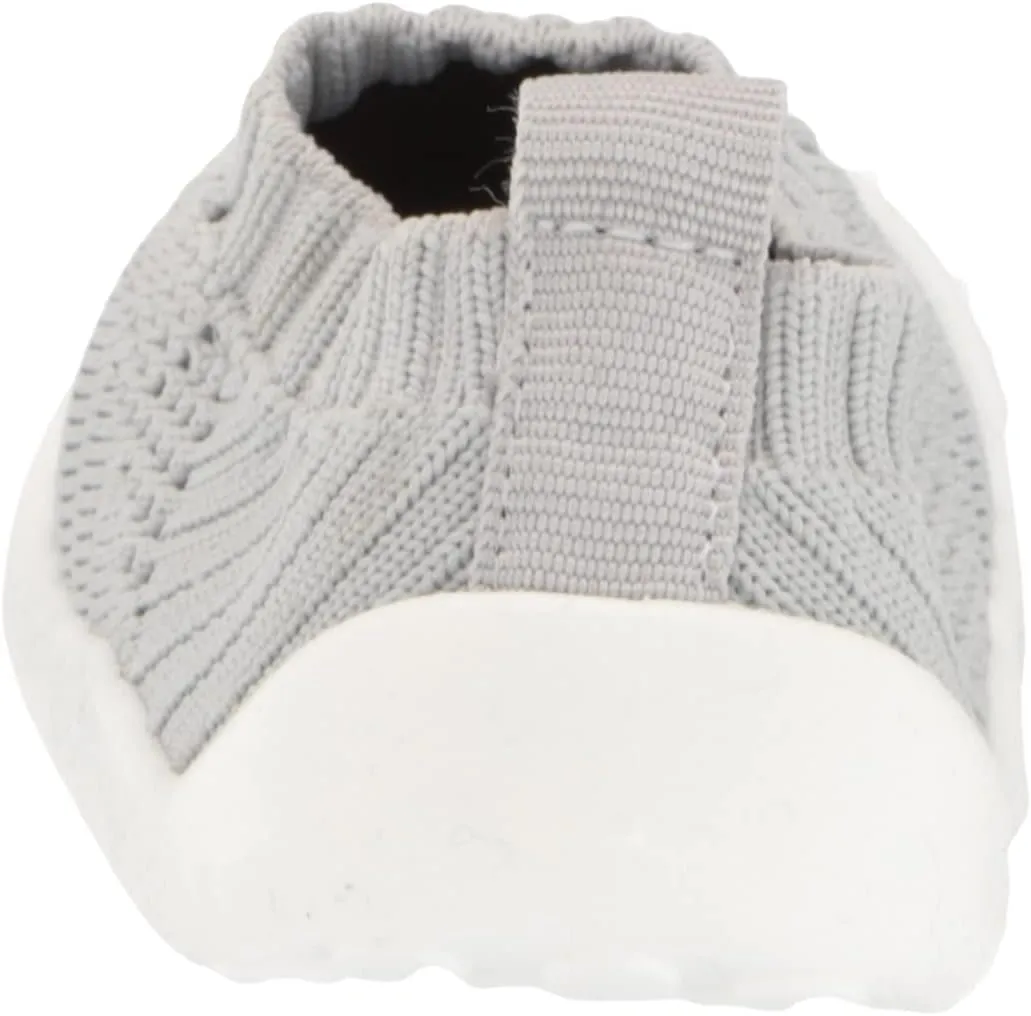 Gerber Baby Girls' Baby Toddler Boy and Girl Stretchy Knit Slip-On Sneaker