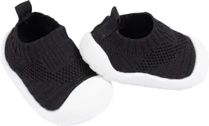 Gerber Kids' Baby Toddler Boy and Girl Stretchy Knit Slip-On Sneaker