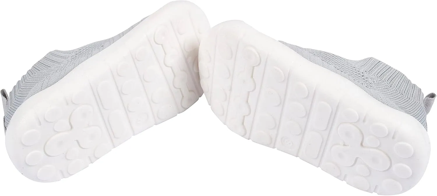Gerber Kids' Baby Toddler Boy and Girl Stretchy Knit Slip-On Sneaker