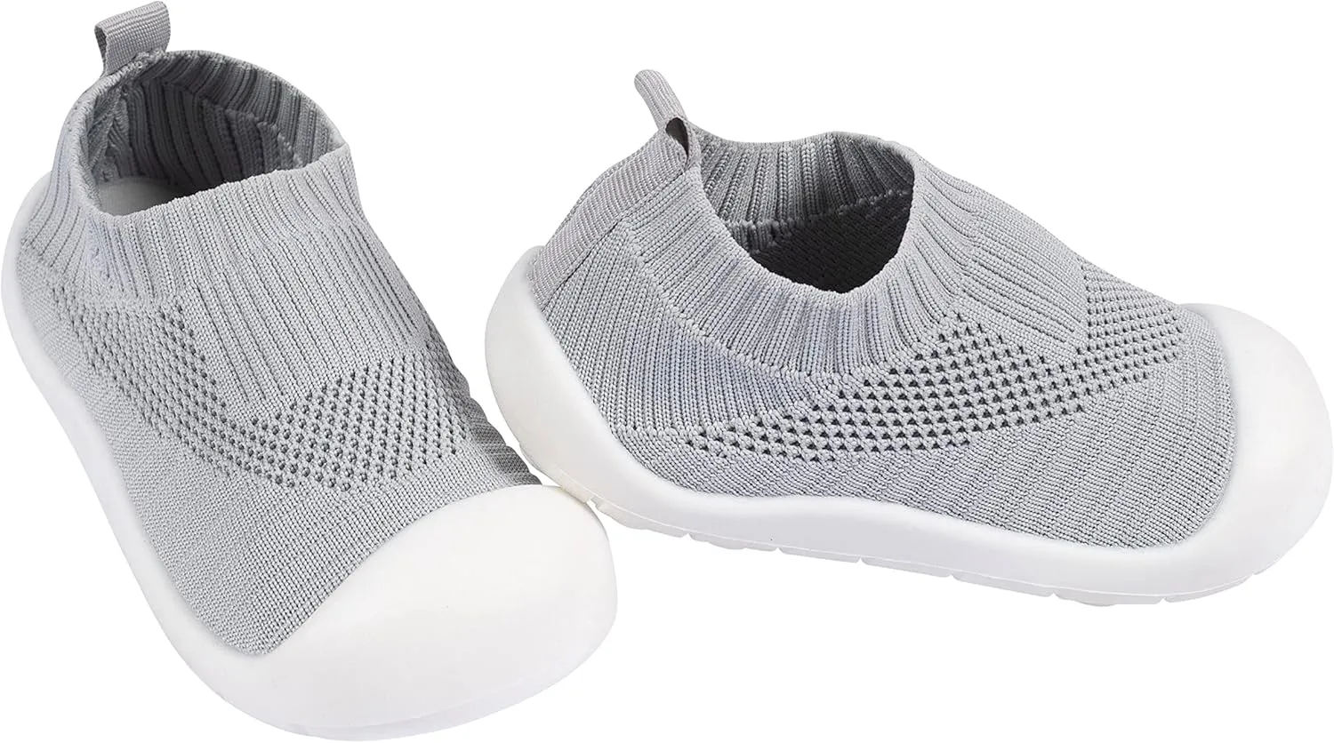 Gerber Kids' Baby Toddler Boy and Girl Stretchy Knit Slip-On Sneaker