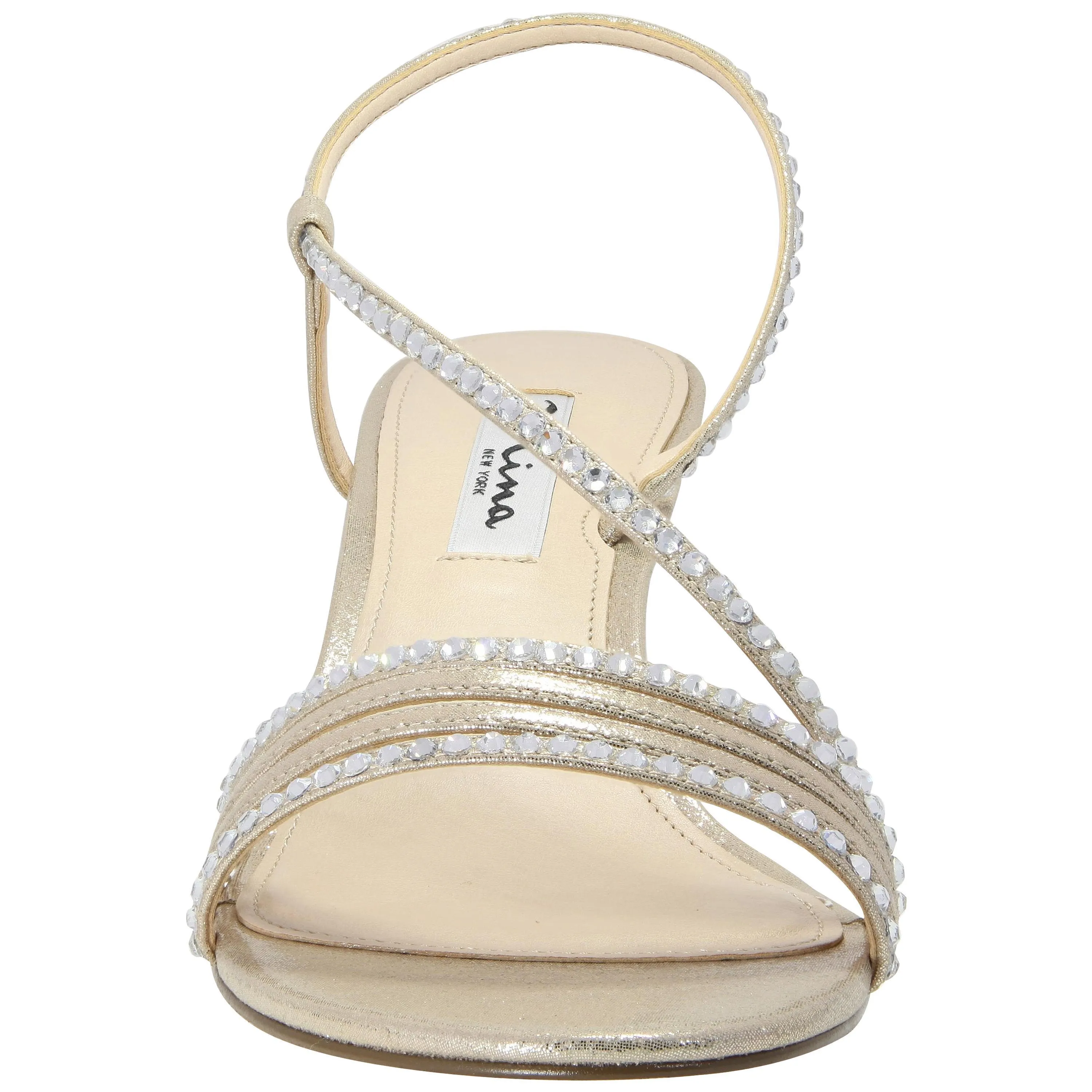 GERRI-TAUPE REFLECTIVE SUEDETTE