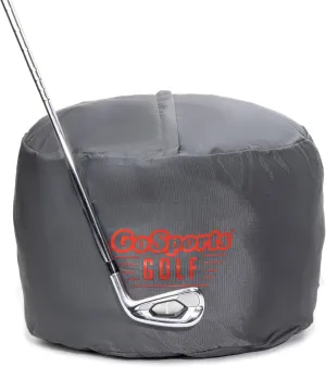GoSports Golf Swing Bag, Impact Position Trainer - Master Proper Club and Hand Position at Impact, Great for All Skill Levels, Blue