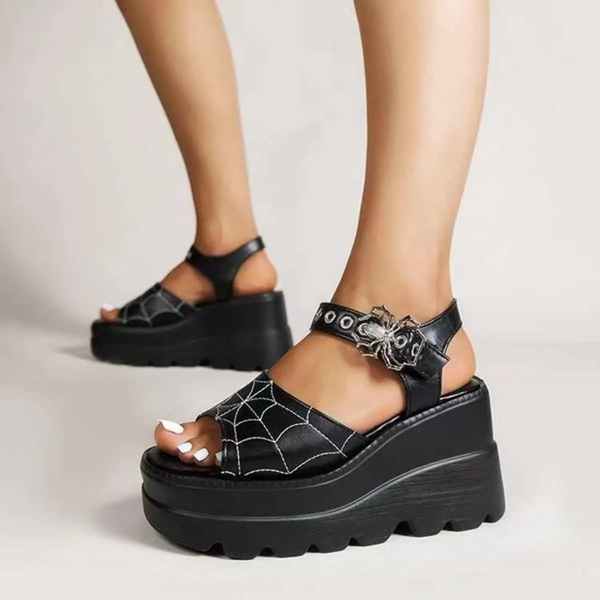 Gothniero womens Summer Slide Sandals