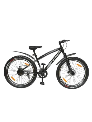 GTX30026TBLACK Steel Single Speed 26 inch Mountain Cycle, Front Suspension, Double Wall Rim, Free Trainer Sessions and Cycling Event