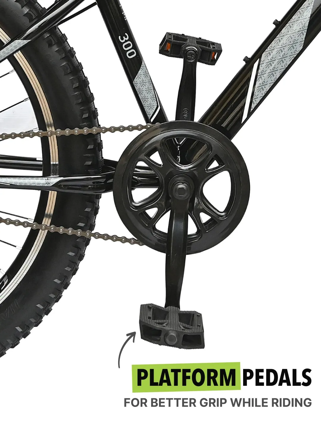 GTX30026TBLACK Steel Single Speed 26 inch Mountain Cycle, Front Suspension, Double Wall Rim, Free Trainer Sessions and Cycling Event