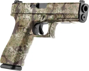 GunSkins Precut Pistol Skin for Glock 19 - Compatible with Airsoft AEG BB Gun - Vinyl Gun Wrap - Easy to Install - 100% Waterproof - Matte Finish - Made in USA