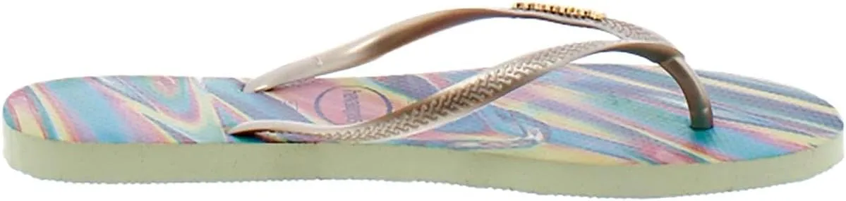 Havaianas Slim Iridescent Flip Flop Sandal