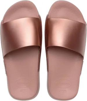 Havaianas Women's Slide Classic Metallic Sandal