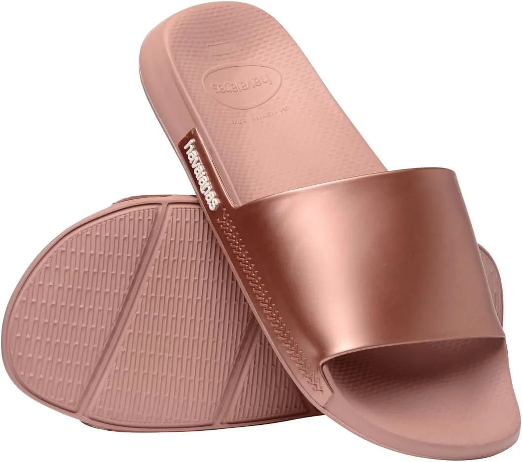 Havaianas Women's Slide Classic Metallic Sandal