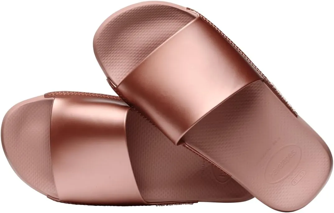 Havaianas Women's Slide Classic Metallic Sandal