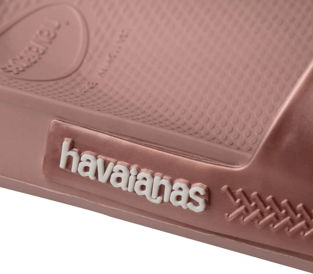 Havaianas Women's Slide Classic Metallic Sandal