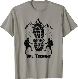 Hiker Val Thorens France Hiking Vacation Ski T-Shirt