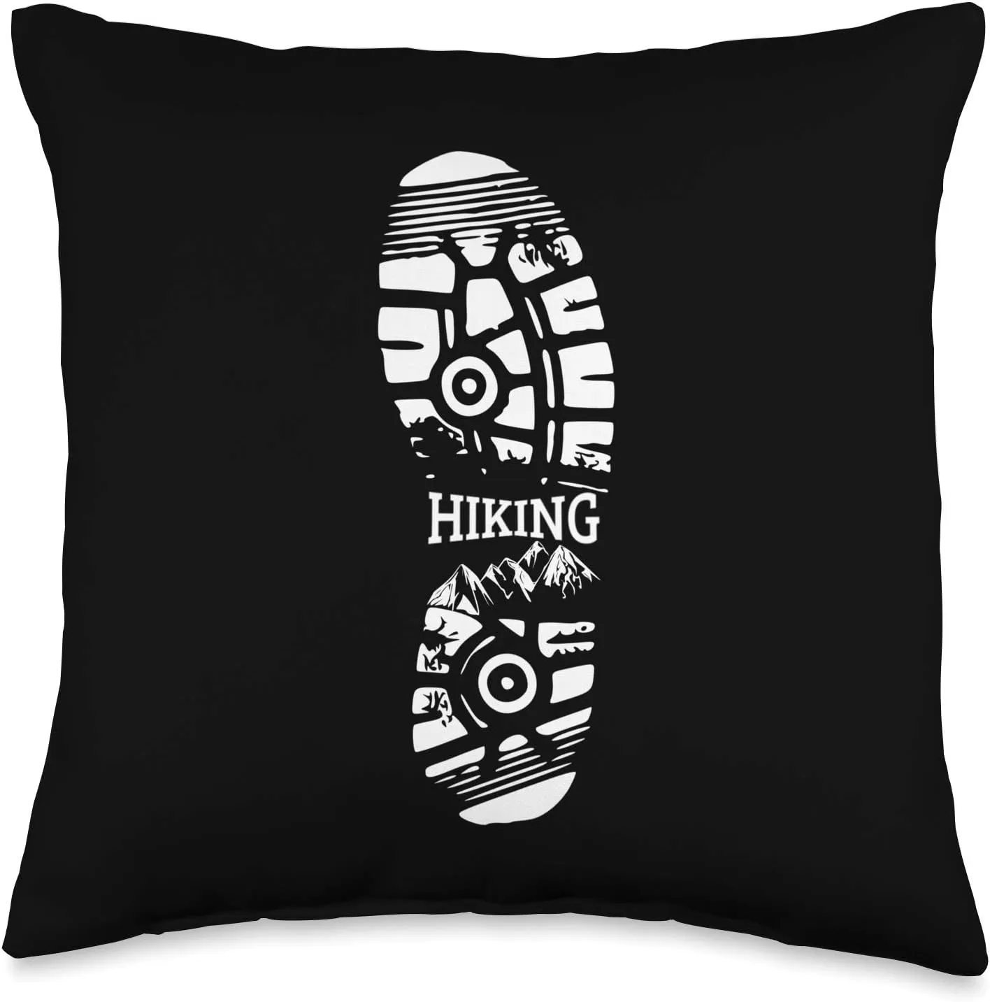 Hiking Boot Gift For A Hiker Or Wanderer Throw Pillow