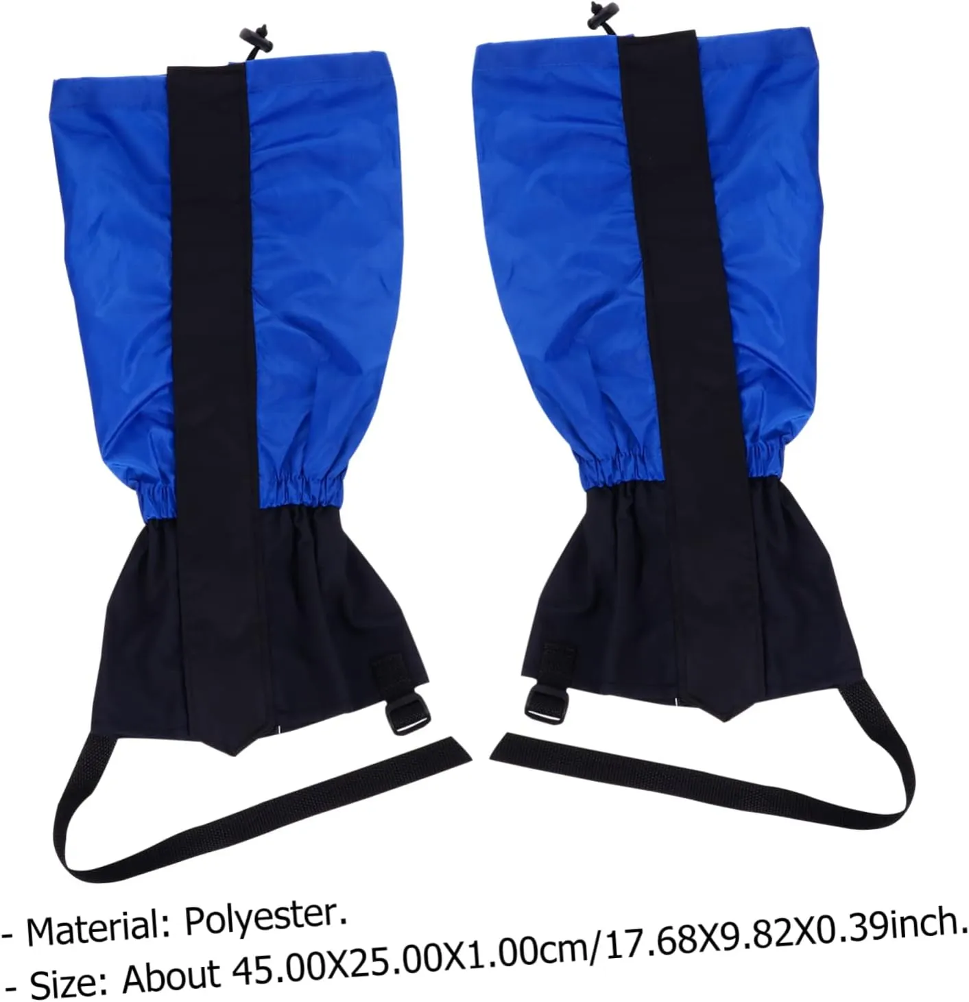 Hiking Leg Cover Black Snow Sleeve Outdoor Sports Leg Gaiters Polyester Walking Gaiters