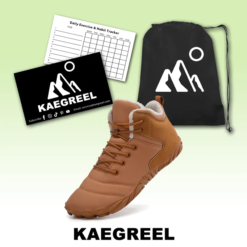 Hiking Shoes Footwear Snow Casual Boots Wear-Resistant Non-slip & Waterproof Winter Barefoot Shoe (Unisex)