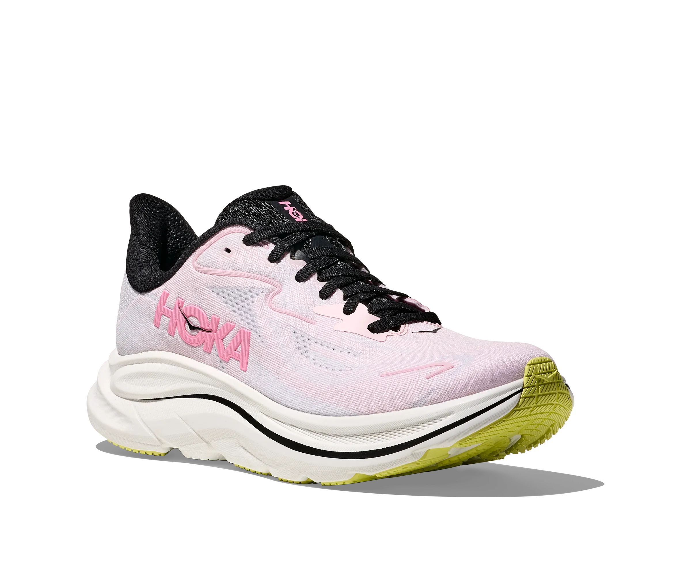 Hoka Womens Clifton 10 Wide - Carnation/Starlight Glow (1162031-CTNS)