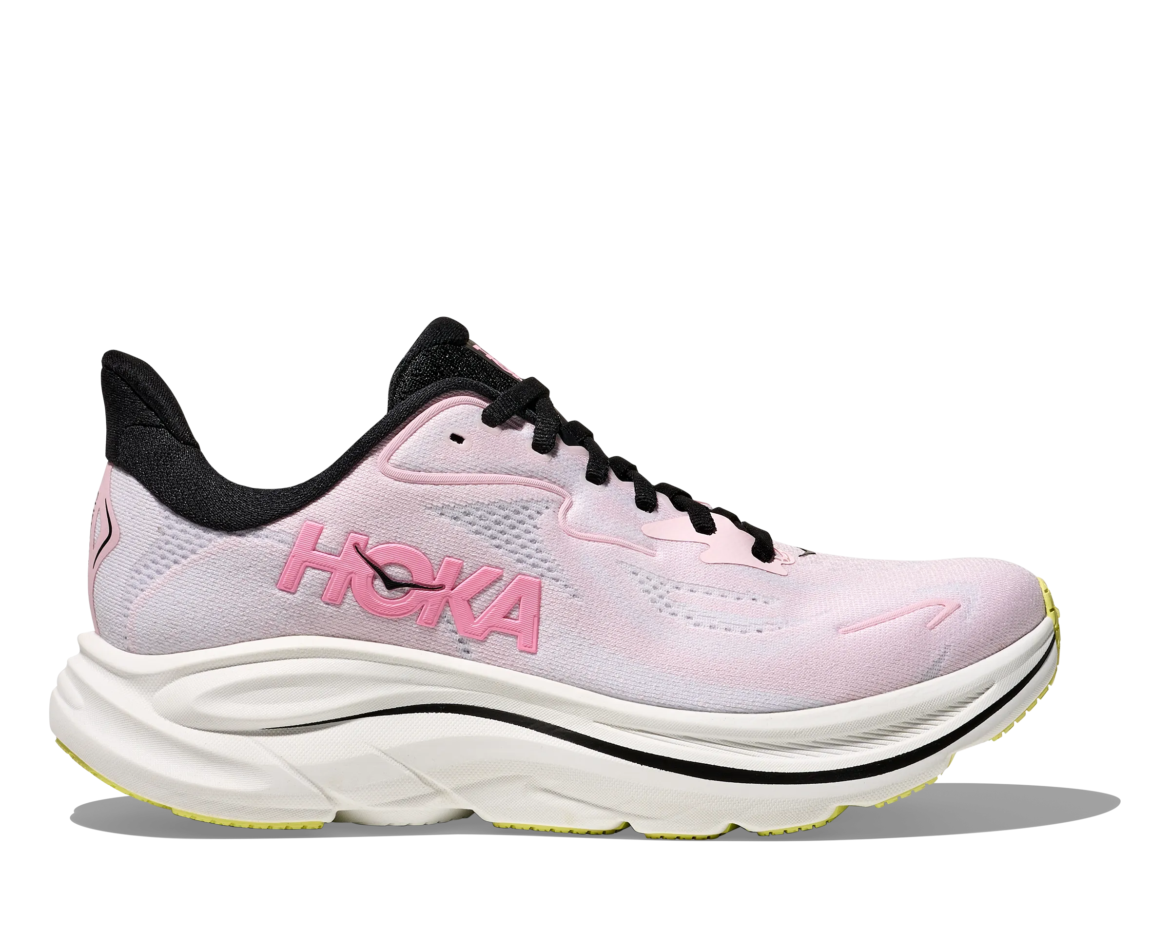 Hoka Womens Clifton 10 Wide - Carnation/Starlight Glow (1162031-CTNS)