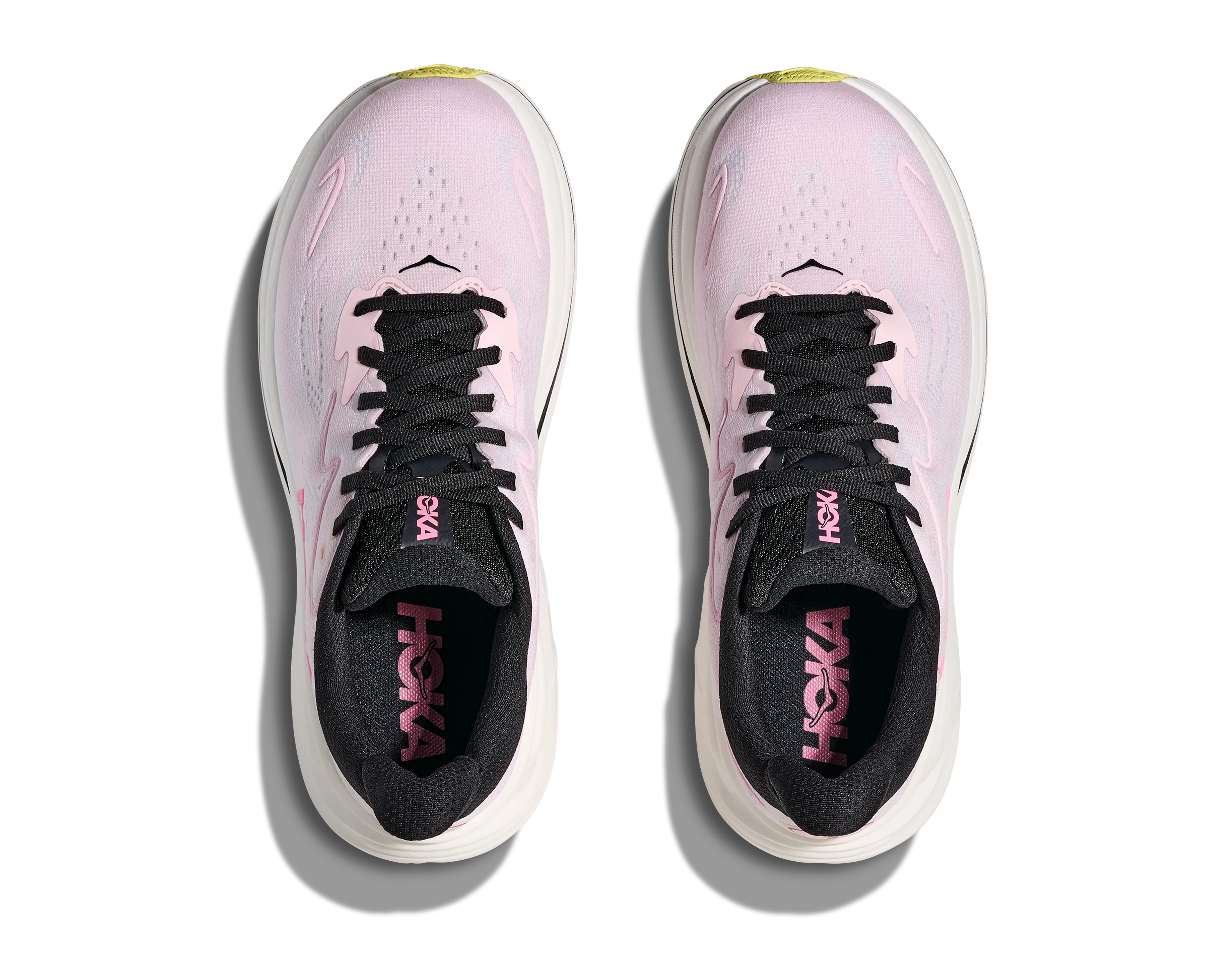 Hoka Womens Clifton 10 Wide - Carnation/Starlight Glow (1162031-CTNS)