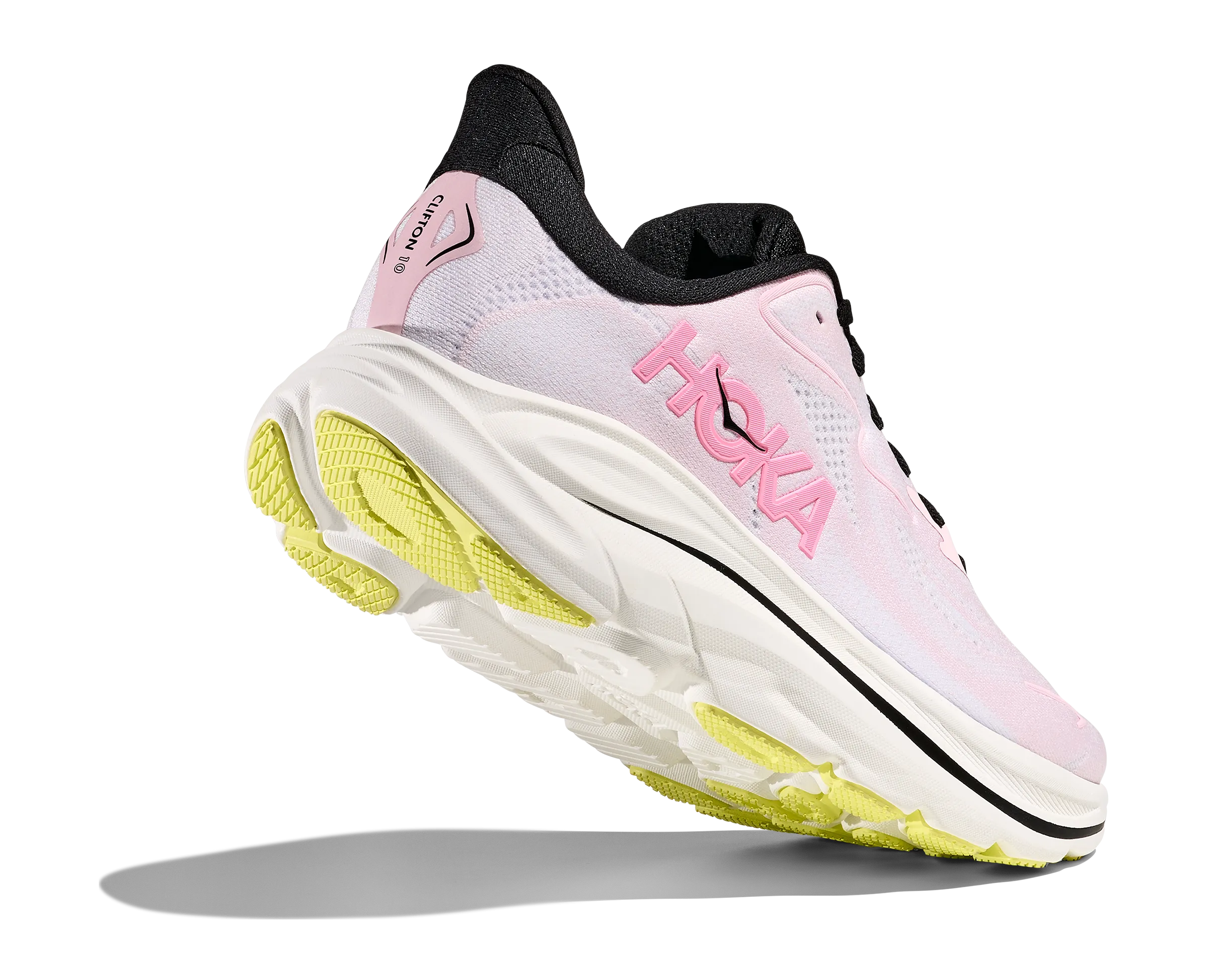 Hoka Womens Clifton 10 Wide - Carnation/Starlight Glow (1162031-CTNS)