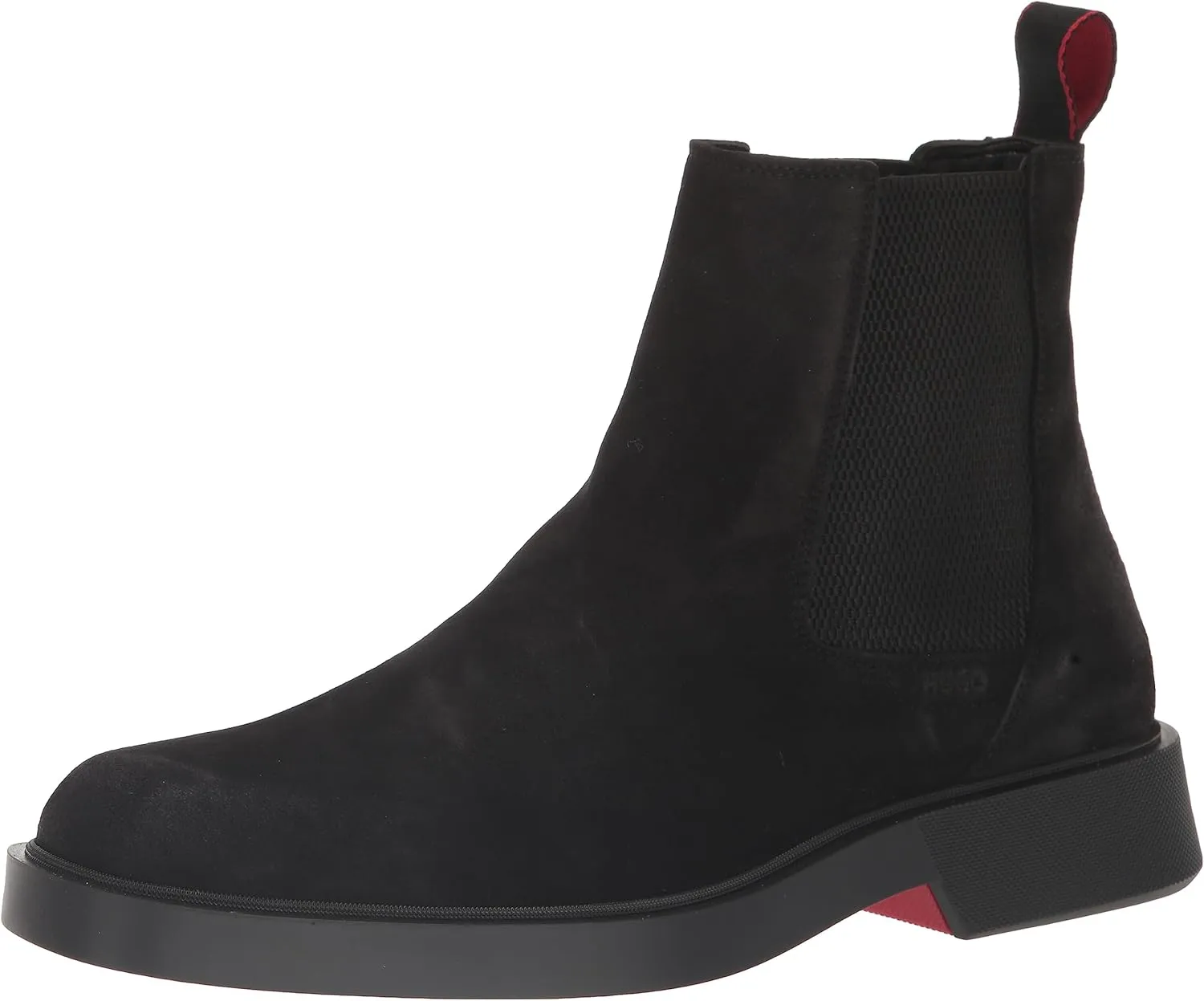 HUGO Men's Iker Suede Chelsea Boot Hiking Shoe