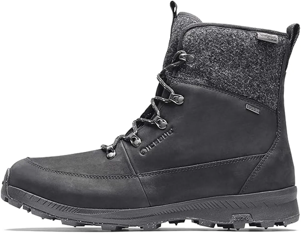 Icebug Mens Adak BUGrip Winter Hiking Boot with Carbide Studded Traction Sole