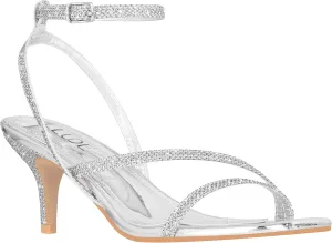 ILLUDE Women’s Ankle Strap Sandal Heels Low Kitten Heel Square Toe Strappy Heeled Sandals – Hera