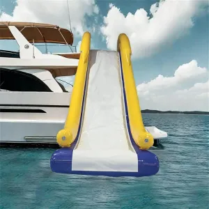 Inflatable Yacht Floating Water Slide Summer Use Water Park Float Sports Lake Water Amusement Park Equipment