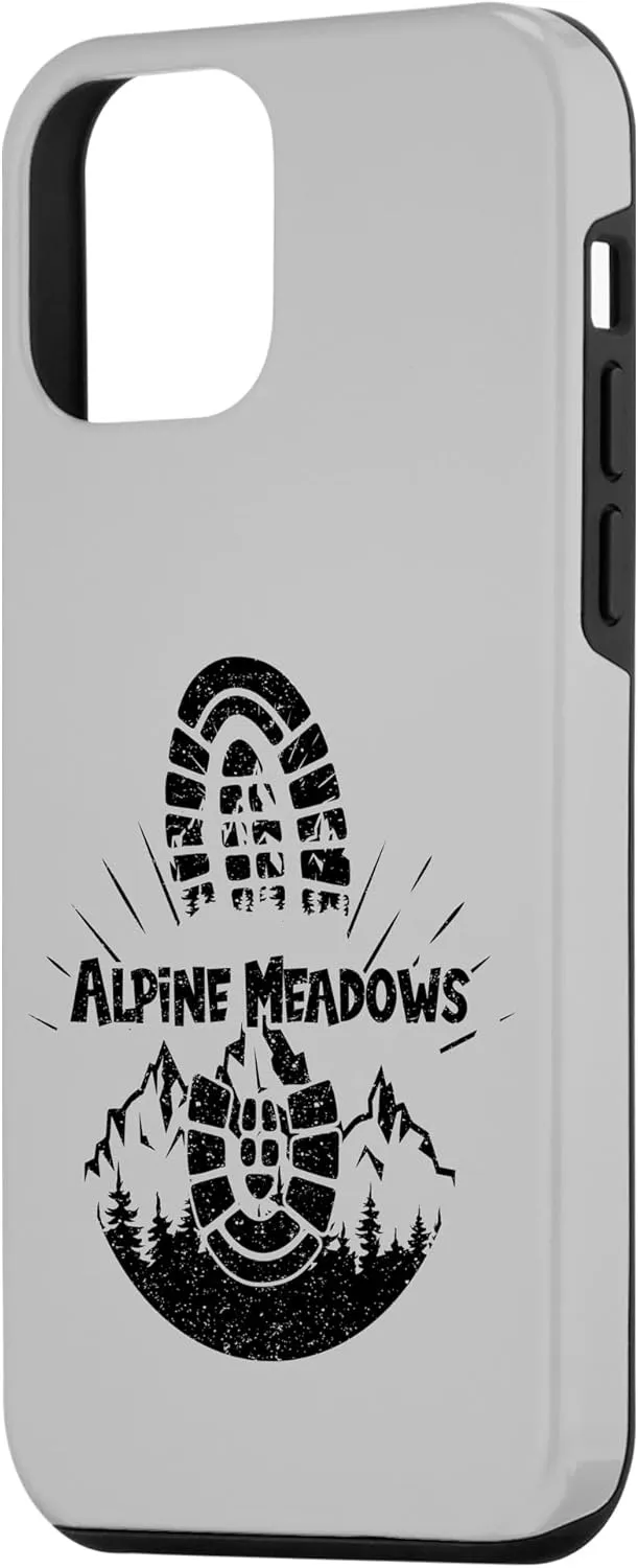 iPhone 12 mini Hiking In Alpine Meadows Western United Vacation Ski Case