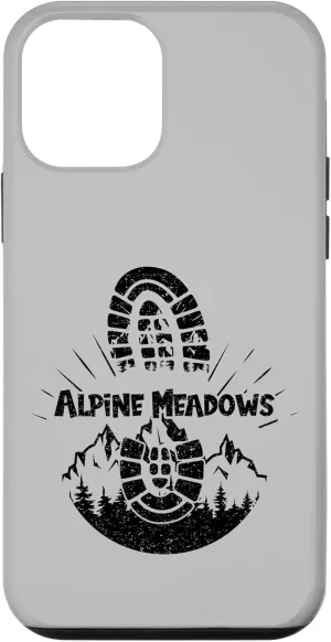 iPhone 12 mini Hiking In Alpine Meadows Western United Vacation Ski Case