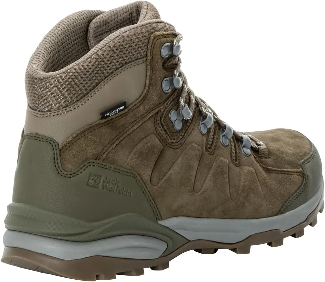 Jack Wolfskin Men's Refugio Texapore Mid M Hiking Shoe
