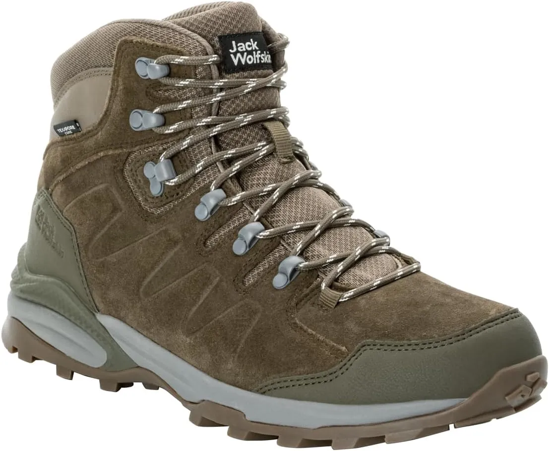 Jack Wolfskin Men's Refugio Texapore Mid M Hiking Shoe
