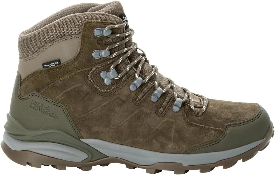 Jack Wolfskin Men's Refugio Texapore Mid M Hiking Shoe
