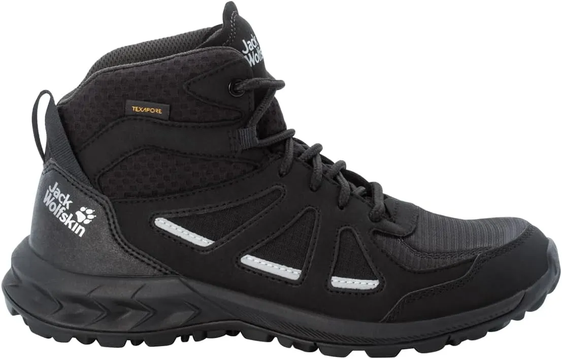 Jack Wolfskin Women's Woodland 2 Texapore Mid W Hiking Shoe, 37.5 EU