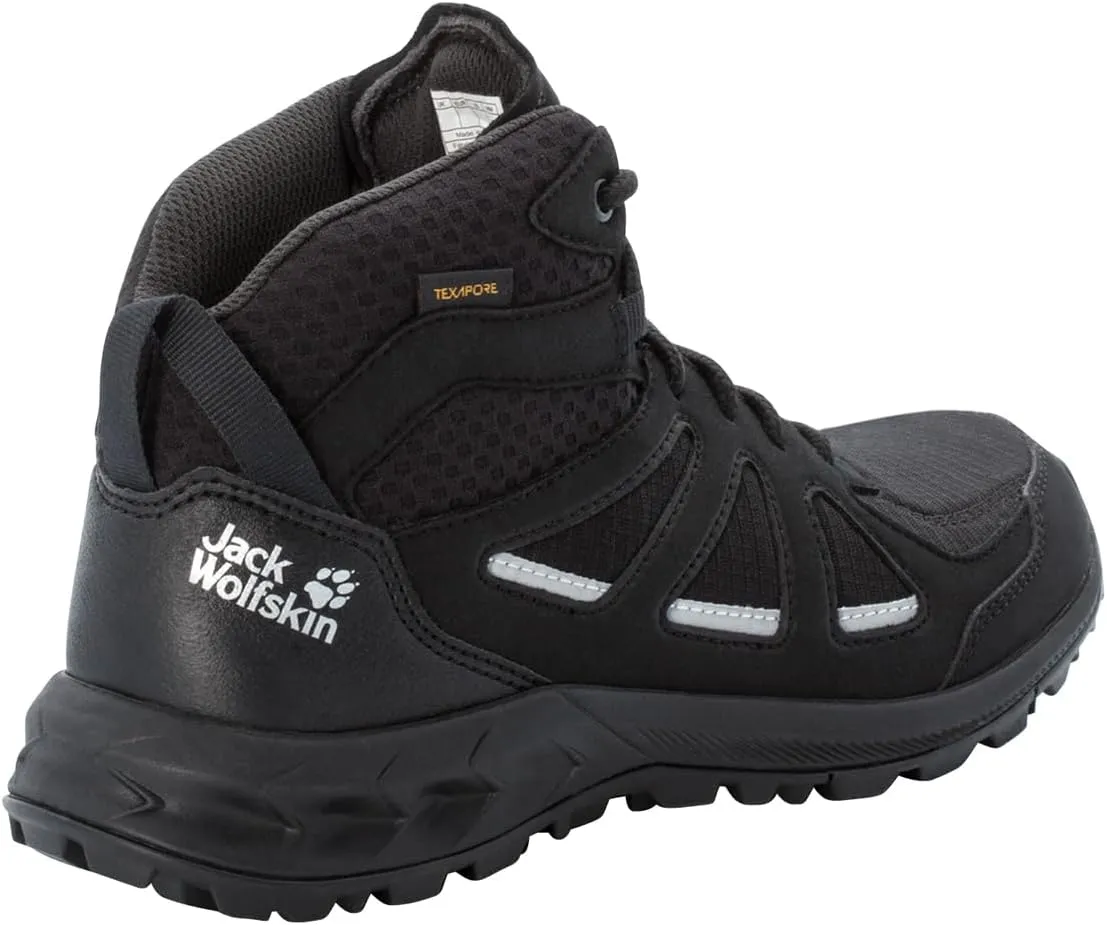 Jack Wolfskin Women's Woodland 2 Texapore Mid W Hiking Shoe, 37.5 EU