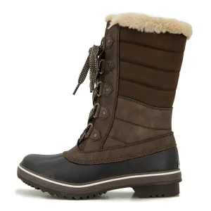 Jambu Women's Siberia Water Resistant Snow Boot, Brown, 11
